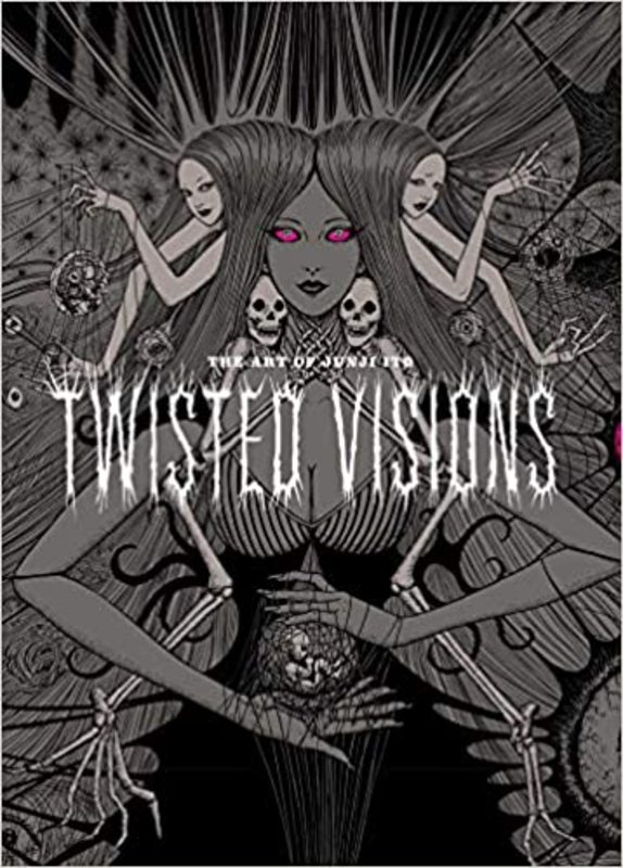 Book cover for "The Art of Junji Ito" by Junji Ito