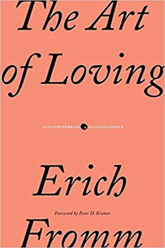 Book cover for "The Art of Loving" by Erich Fromm