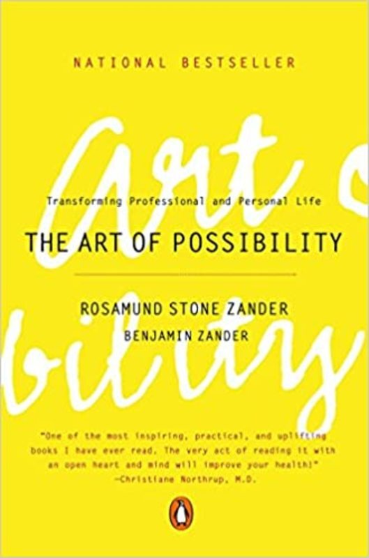 Book cover for "The Art of Possibility" by Rosamund Stone Zander