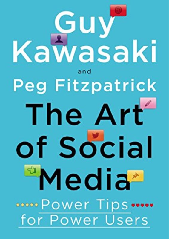 Book cover for "The Art of Social Media"