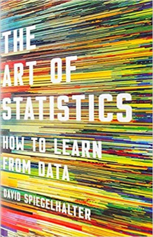 Book cover for "The Art of Statistics" by David Spiegelhalter