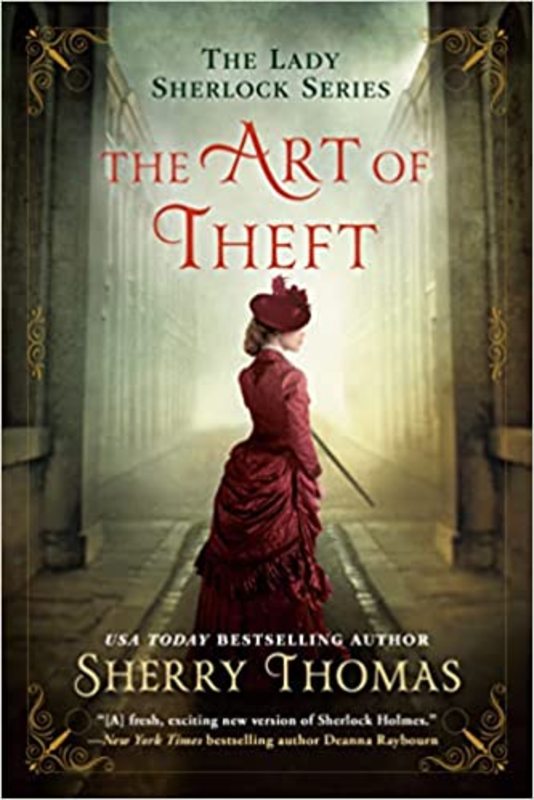 Book cover for "The Art of Theft" by Sherry Thomas