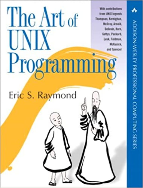 Book cover for "The Art of UNIX Programming" by Eric S. Raymond