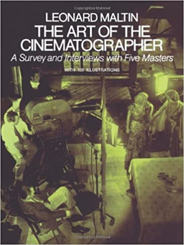 Book cover for "The Art of the Cinematographer" by Leonard Maltin