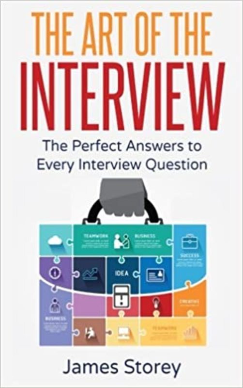 Book cover for "The Art of the Interview" by James Storey