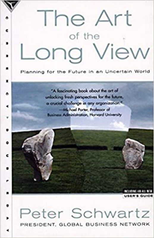 Book cover for "The Art of the Long View" by Peter Schwartz