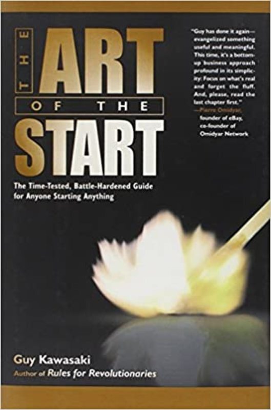 Book cover for "The Art of the Start"