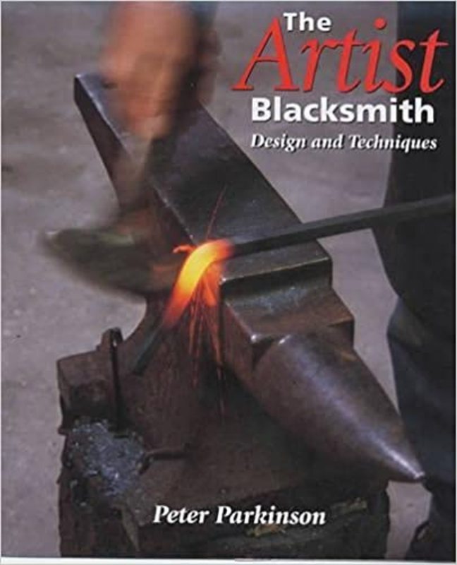 Book cover for "The Artist Blacksmith" by Peter Parkinson