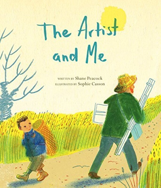 Book cover for "The Artist and Me" by Shane Peacock