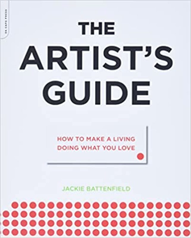Book cover for "The Artist's Guide" by Jackie Battenfield