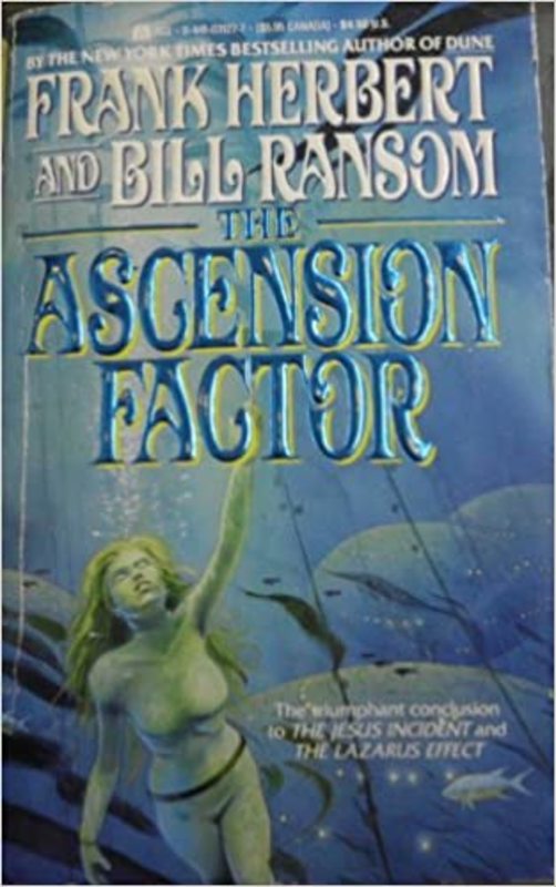 Book cover for "The Ascension Factor" by Frank Herbert