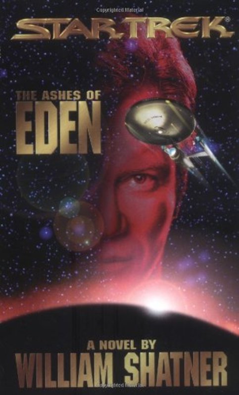 Book cover for "The Ashes of Eden" by William Shatner