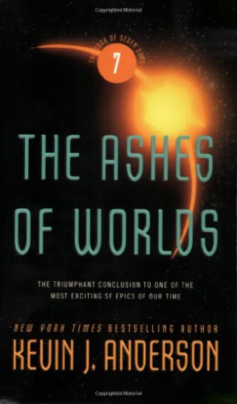 Book cover for "The Ashes of Worlds" by Kevin J Anderson
