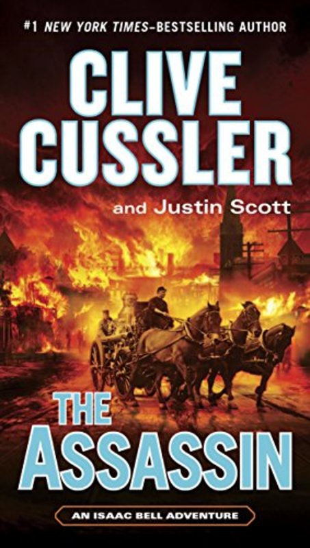 Book cover for "The Assassin" by Clive Cussler