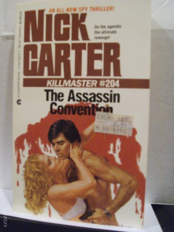 Book cover for "The Assassin Convention" by Nick Carter