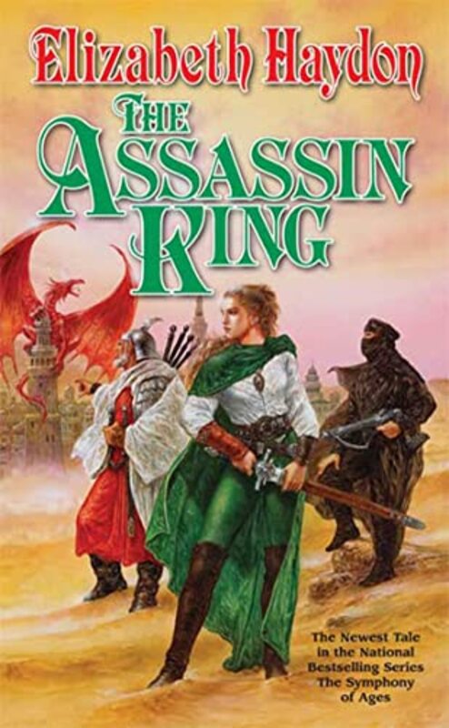 Book cover for "The Assassin King" by Elizabeth Haydon
