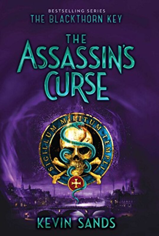 Book cover for "The Assassin's Curse" by Kevin Sands