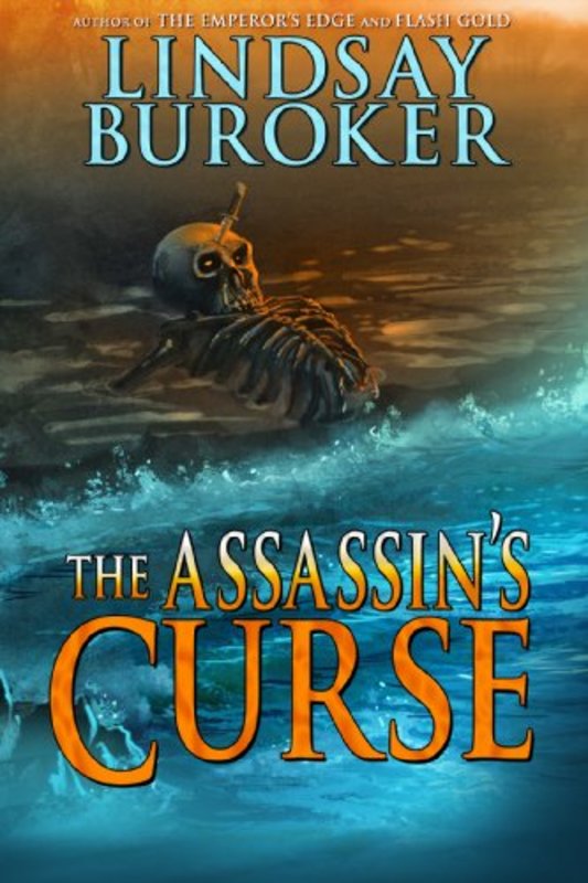 Book cover for "The Assassin's Curse" by Lindsay Buroker