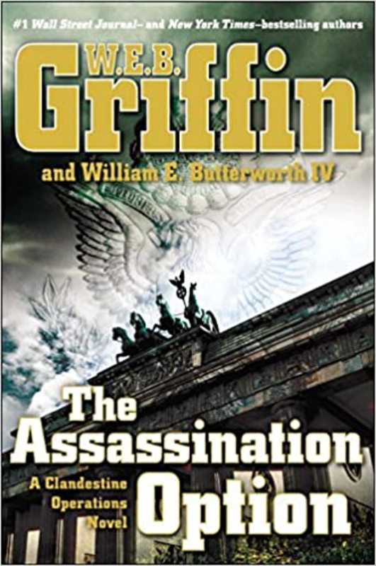 Book cover for "The Assassination Option" by W.E.B. Griffin