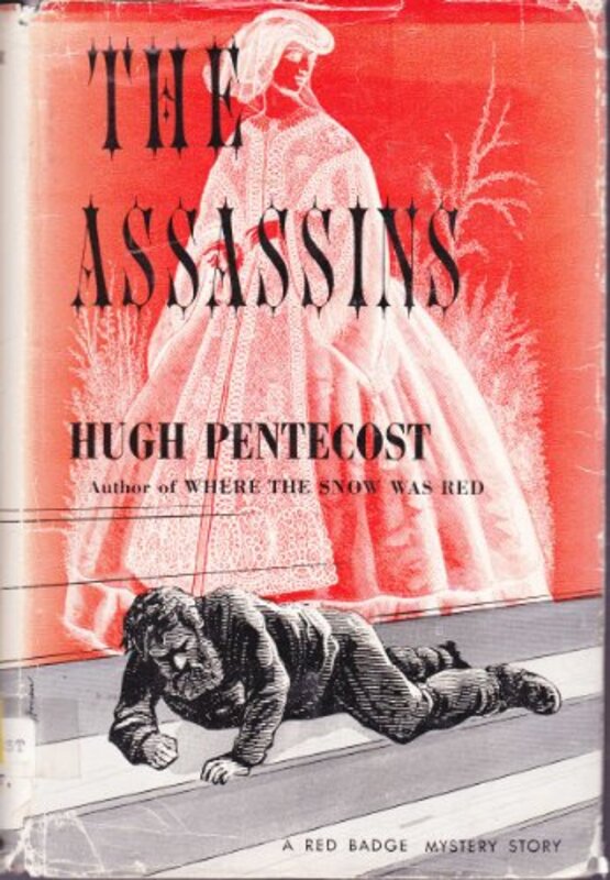 Book cover for "The Assassins" by Hugh Pentecost