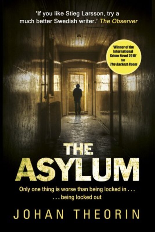 Book cover for "The Asylum" by Johan Theorin