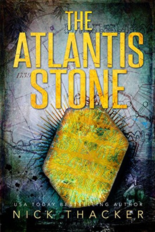 Book cover for "The Atlantis Stone" by Nick Thacker