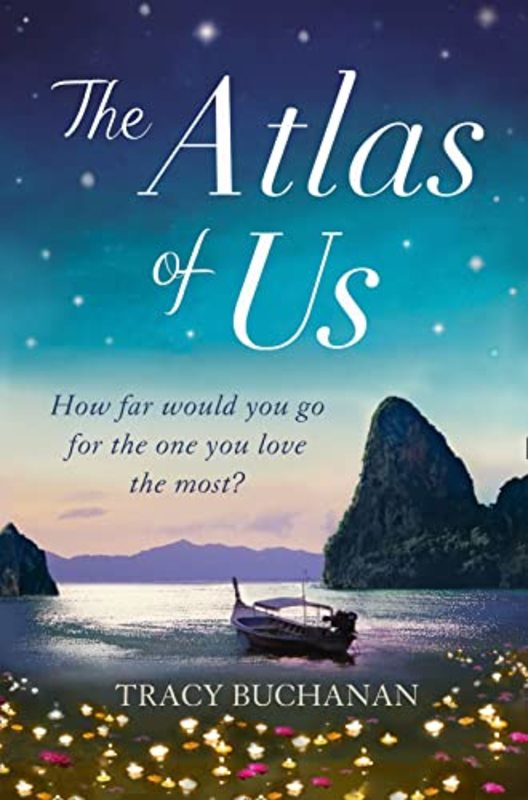 Book cover for "The Atlas of Us" by Tracy Buchanan