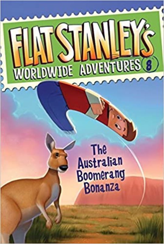 Book cover for "The Australian Boomerang Bonanza" by Jeff Brown