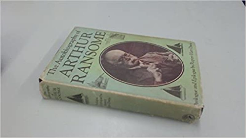 Book cover for "The Autobiography of Arthur Ransome" by Arthur Ransome