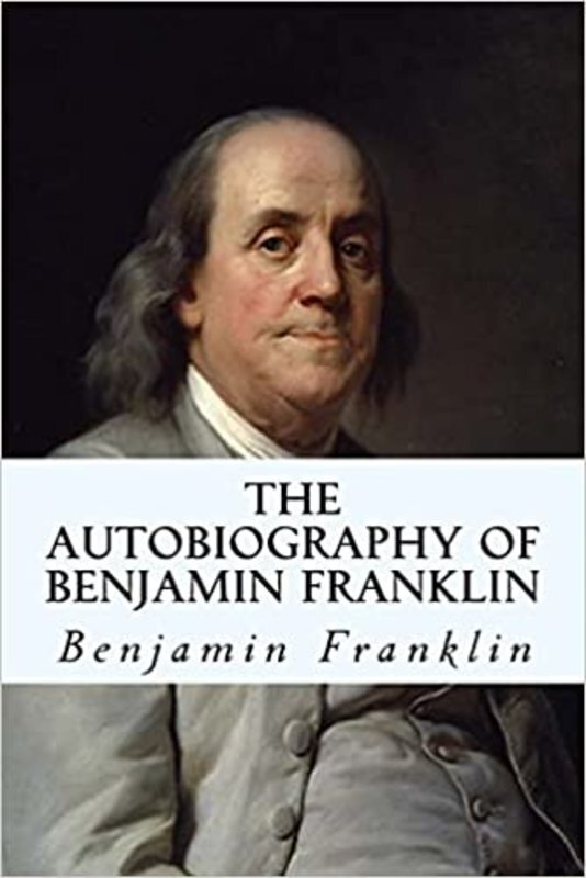 Book cover for "The Autobiography of Benjamin Franklin" by Benjamin Franklin