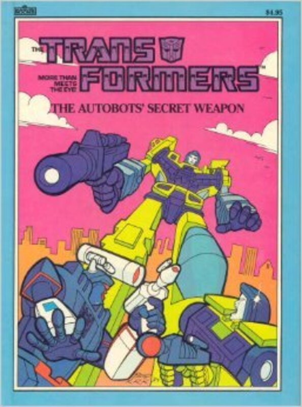 Book cover for "The Autobots' Secret Weapon" by Nancy Krulik