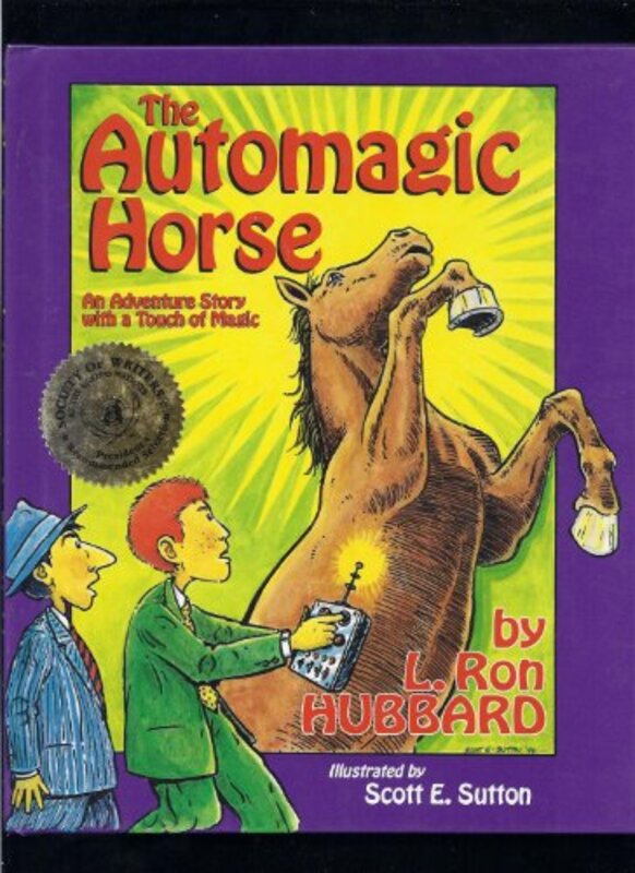 Book cover for "The Automagic Horse" by L Ron Hubbard
