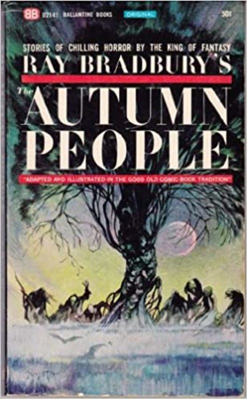 Book cover for "The Autumn People" by Ray Bradbury