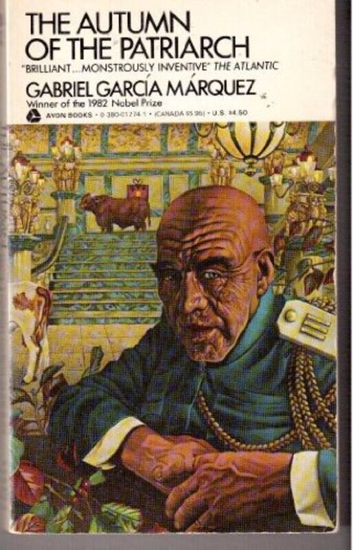 Book cover for "The Autumn of the Patriarch" by Gabriel Garcia Marquez