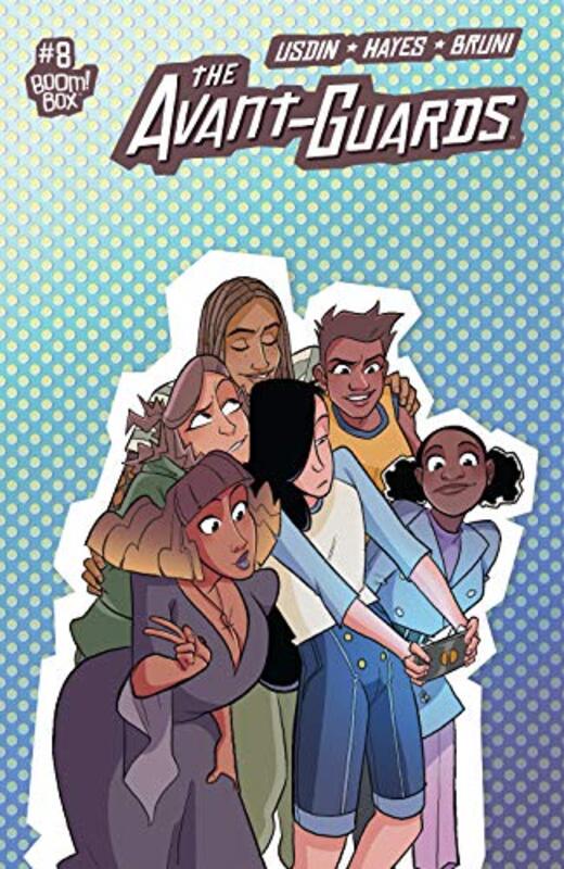 Book cover for "The Avant-Guards #8" by Carly Usdin