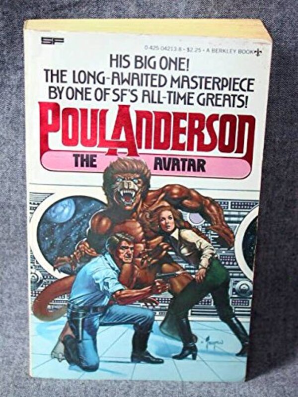 Book cover for "The Avatar" by Poul Anderson