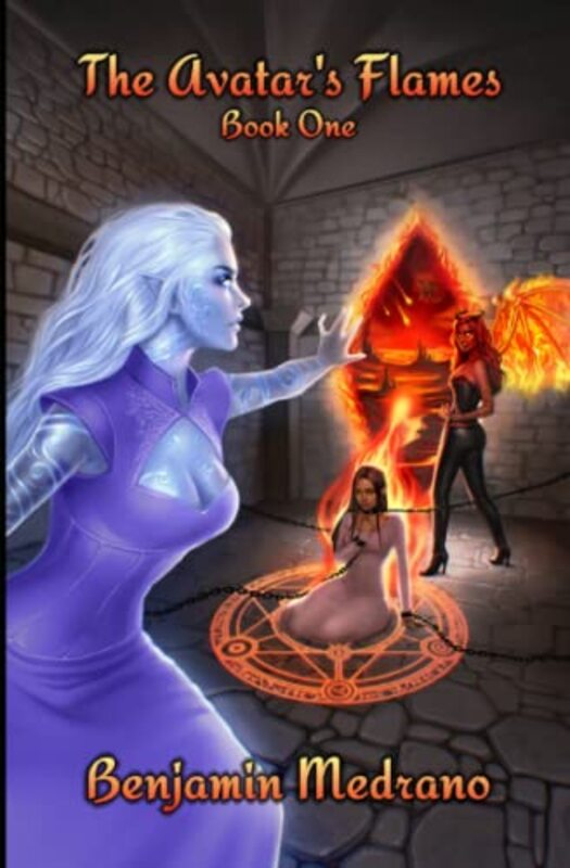 Book cover for "The Avatar's Flames" by Benjamin Medrano