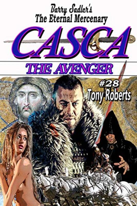 Book cover for "The Avenger" by Tony Roberts