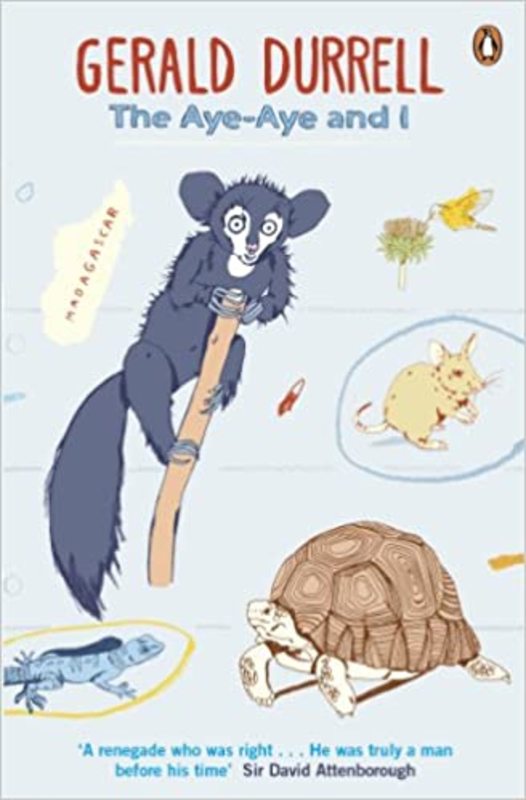 Book cover for "The Aye-Aye and I" by Gerald Durrell