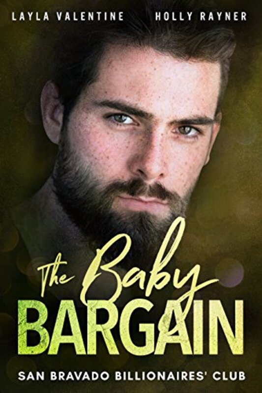 Book cover for "The Baby Bargain" by Holly Rayner