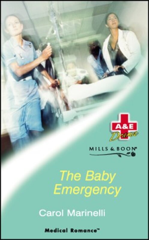 Book cover for "The Baby Emergency" by Carol Marinelli