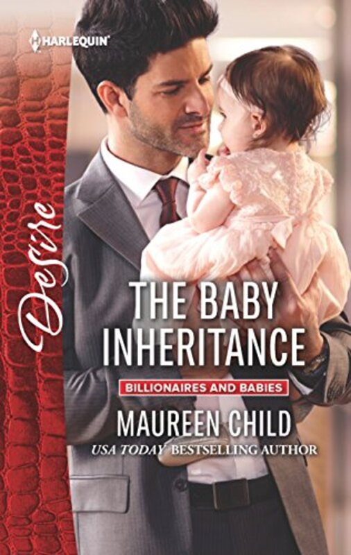 Book cover for "The Baby Inheritance" by Maureen Child
