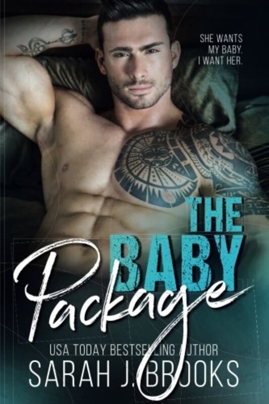 Book cover for "The Baby Package" by Sarah J Brooks