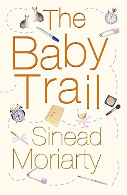 Book cover for "The Baby Trail" by Sinead Moriarty