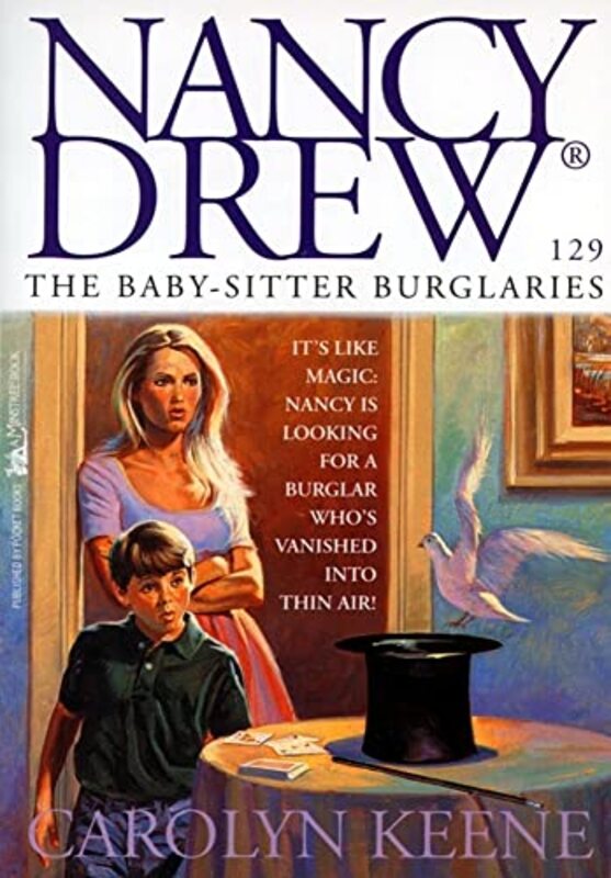 Book cover for "The Baby-Sitter Burglaries" by Mildred A Wirt