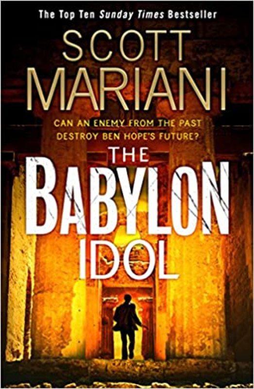 Book cover for "The Babylon Idol" by Scott Mariani
