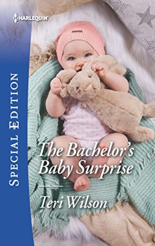 Book cover for "The Bachelor's Baby Surprise" by Teri Wilson