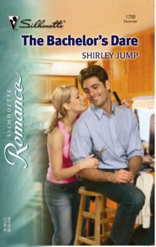 Book cover for "The Bachelor's Dare" by Shirley Jump