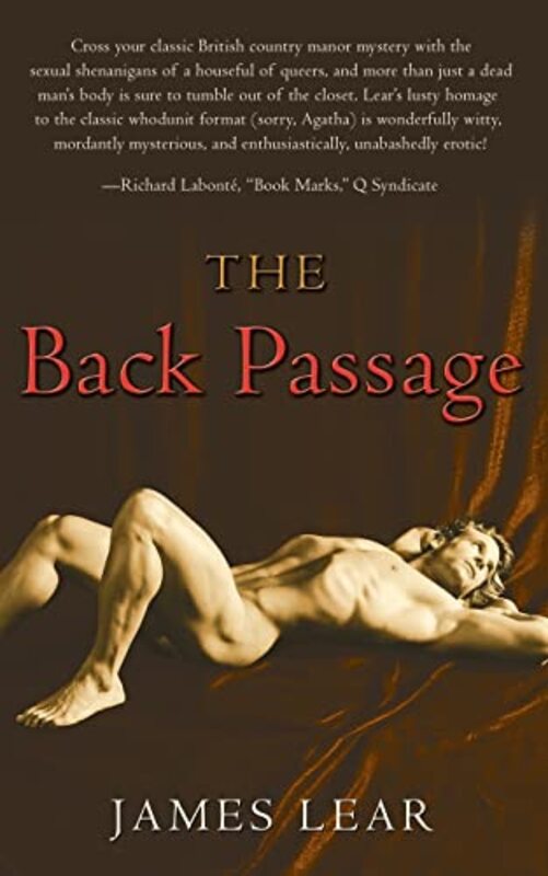Book cover for "The Back Passage" by James Lear