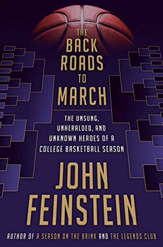 Book cover for "The Back Roads to March" by John Feinstein